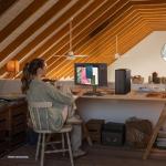 HP OmniDesk M02 Business AI PC Desktop, AMD Ryzen 7-8700G (Up to 5.1GHz), 32GB DDR5 RAM, 2TB SSD, Radeon 780M Graphics, USB-C, Wi-Fi 6, HDMI+DP Dual Display Support, Wireless KB&M, Windows 11