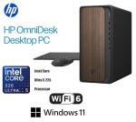 HP 2025 OmniDesk M03 Premium Business Next Gen AI Desktop Computer Intel Core Ultra 5 225(Up to 4.9GHz), 64GB DDR5 RAM, 2TB PCIe SSD, Wi-Fi 6, DP, 2-Monitor Support 4K, HDMI, Windows 11