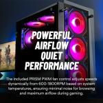 Empowered PC Stratos Micro Desktop - AMD Ryzen 7 5700G, 32GB DDR4 RAM, 2x512GB NVMe SSD, WiFi, Integrated Radeon Graphics, Windows 11 Pro - Gamer, Business, Student, Office Computer