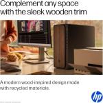 HP 2025 OmniDesk M03 Premium Business Next Gen AI Desktop Computer Intel Core Ultra 5 225(Up to 4.9GHz), 64GB DDR5 RAM, 2TB PCIe SSD, Wi-Fi 6, DP, 2-Monitor Support 4K, HDMI, Windows 11