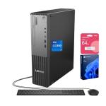 Lenovo ThinkCentre Small Form Factor Business Desktop, 13th Gen Intel Core i7-13620H, 64GB DDR5, 2TB SSD, HDMI, VGA, Wi-Fi, Wired KB & Mouse, Windows 11 Pro, Bundle with Adata 64GB USB Flash Drive