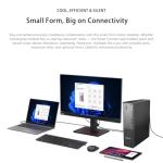 Lenovo ThinkCentre Small Form Factor Business Desktop, 13th Gen Intel Core i7-13620H, 64GB DDR5, 2TB SSD, HDMI, VGA, Wi-Fi, Wired KB & Mouse, Windows 11 Pro, Bundle with Adata 64GB USB Flash Drive