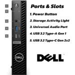 Dell OptiPlex Micro Desktop Computer | 12 Gen Intel i9-12900K 16-Core | 16GB DDR5 RAM | 1TB PCIe NVMe SSD | Ultra-Compact Business PC | Wi-Fi 6E | Dual 4K Display Support | HDMI & DP | Windows 11 Pro