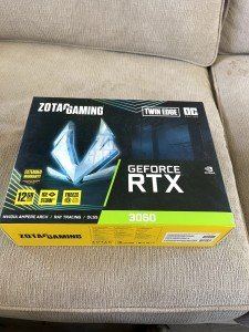 ZOTAC GAMING GeForce RTX 3060 Twin Edge OC 12GB GDDR6 Graphics Card