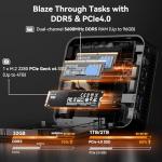 GEEKOM A8 Max AI Mini Gaming PC
