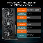 GIGABYTE Radeon RX 9070 16GB Gaming Graphics Card