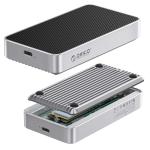 ORICO 80Gbps M.2 NVMe SSD Enclosure Silent Fanless Compatible with Thunderbolt 5/4/3/USB4 M-Key/(M&B) Key NVMe 2280 SSD Tool-Free for Mac M4 Pro/Max for Pro Creators X50 Upgraded