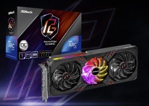 Asrock Phantom Gaming intel Arc a770 8GB Graphics Card OC Edition