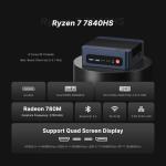 BOSGAME P3 Mini Gaming PC with AMD Ryzen 9