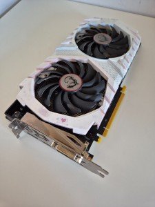 MSI NVIDIA GeForce GTX 1070 8GB GDDR5 Gaming X 8G Graphics Card – NO BOX – TESTE