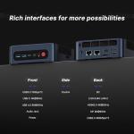 BOSGAME P3 Mini Gaming PC with AMD Ryzen 9