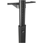 Mobile Workstation Cart with Monitor Mount and Tray