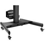 Mobile Workstation Cart with Monitor Mount and Tray