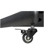 Mobile Workstation Cart with Monitor Mount and Tray