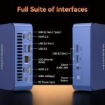 GEEKOM AX8 Pro Ai Mini PC with Ryzen R9