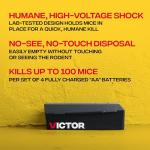 Victor M250BSR-2 Electric Mouse Trap (2 Pack)