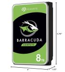 Seagate BarraCuda 8TB Internal Desktop Hard Drive