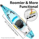 Sea Eagle EZLITE 10 Inflatable Solo Kayak Bundle