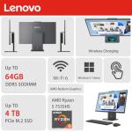 Lenovo 27" Touchscreen All-in-One with Ryzen 5