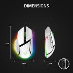 Razer Basilisk V3 Pro Wireless Gaming Mouse - White