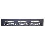 Sonnet RackMac mini (2024+) – 2U Rackmount Enclosure for 1, 2, or 3 Mac mini Computers, Pro 19-Inch Rack Mounting Solution