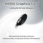SOYO RX550 4GB GDDR5 Graphics Card for Gaming