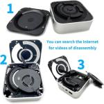 wusheation Mac mini M4 1TB SSD Upgrade – Internal NVMe Hard Drive Replacement Kit for Mac mini M4, DIY Storage Expansion Solution (1, TB)