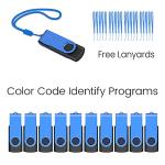 ABLAZE 2GB USB Thumb Drive Pack with Lanyards