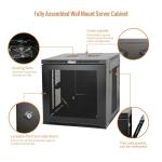 Tecmojo 12U Enclosed Wall Mount Rack Kit