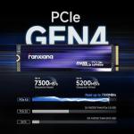 Fanxiang S880 1TB NVMe M.2 SSD - 7300MB/s