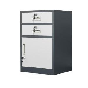 Under-Desk Metal Locking File Cabinet with Drawers
