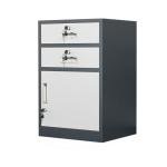 Under-Desk Metal Locking File Cabinet with Drawers