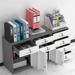 Under-Desk Metal Locking File Cabinet with Drawers