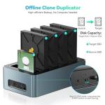 Yottamaster 5-Bay Hard Drive Cloning Dock