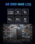 TERRAMASTER 4/8-Bay SSD NAS for Fast Storage