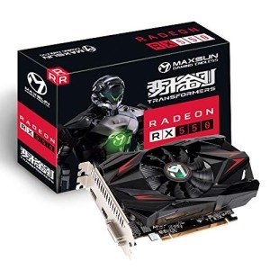 Maxsun Radeon RX 550 4GB Gaming Graphics Card