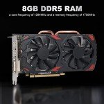 VBESTLIFE RX-580 8GB Low Noise Gaming Card