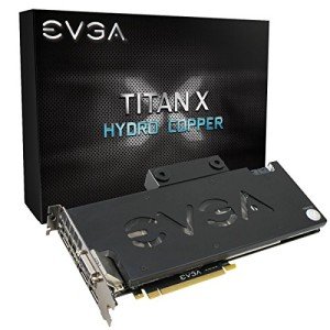 EVGA GeForce GTX Titan X, 12 GB HC-Gaming, exklusives EVGA Wasserblock-Design mit kostenlos installierter Backplate Grafikkarte 12G-P4-2999-KR
