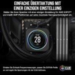 CORSAIR Vengeance DDR5 32GB (2x16GB) DDR5 6000MHz CL30 AMD Expo Intel XMP iCUE Kompatibler Computerspeicher - Grau (CMK32GX5M2B6000Z30)
