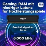 Crucial Pro DDR5 32GB 6000MHz Gaming RAM