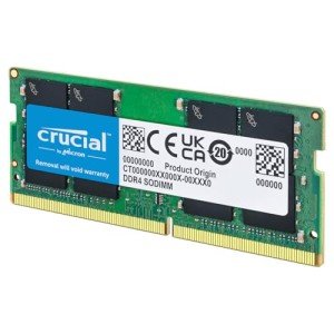 Crucial RAM CT32G4SFD832A 32GB DDR4 3200MHz CL22 (2933MHz oder 2666MHz) Laptop Arbeitsspeicher
