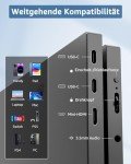 Yodoit 15.6" FHD Portable Monitor with Speakers