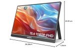ARZOPA 15.6" FHD Portable Monitor for Laptops