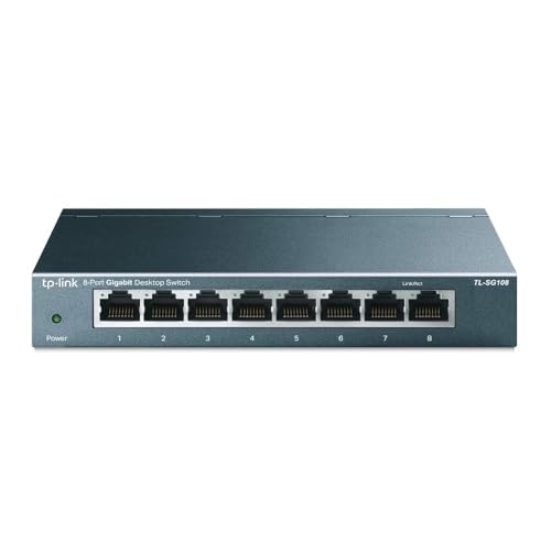 TP-Link TL-SG108 8-Port Gigabit Steel Switch