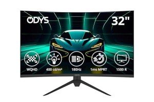 Odys XP32 PRO-X 32" WQHD Curved Gaming Monitor