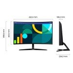 Samsung 27" Curved Full HD Monitor with VA Panel