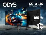 ODYS i27-Q-180 27" WQHD Gaming Monitor