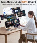 15.6" FHD Portable Laptop Screen Extender