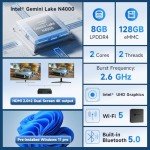 B1 Mini PC with Windows 11 - Intel N4000