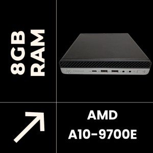 HP EliteDesk 705 G4 Mini PC with 8GB RAM